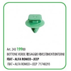 25 PZ - BOTTONE PER RIVESTIMENTI FIAT 71748293 (55112T)