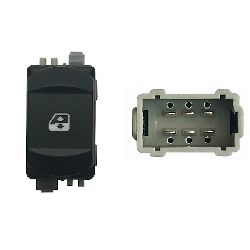 INT. ANT DX ALZAV. COMFORT 6 PIN RENAULT MEGANE 2002-2005