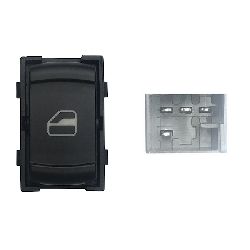 INT. NERO SATINATO ALZAV. ANT. DX PORTA POST. SX UGU DX 4 PIN VW GOLF 97-03 / PASSAT 2000-2005