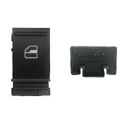 INT. ALZAV ANT DX / POST DX E POST SX NERO/BIANCO 3 PIN SEAT ALHAMBRA /ALTEA /IBIZA /LEON / TOLEDO / VW AMAROK / CADDY /PASSAT (