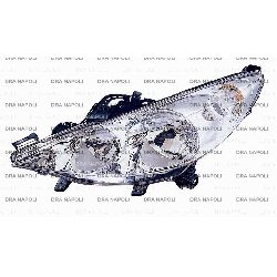 FARO H7-H1 S/FEND. CON MOTORINO EL. DX PEUGEOT 207 2006- PARAB CROM