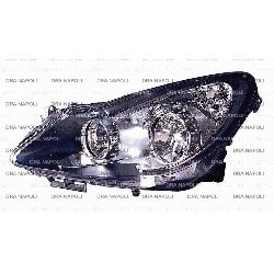 FARO H7-H1 PRED. PER REG . EL. DX OPEL CORSA 2006-- PAR NERA