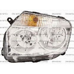 FARO H7-H1 PRED. PER REG . EL SX DACIA DUSTER 2010-PAR CROM