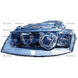 FARO H7/H7 PRED. REG. ELET SX AUDI A3 SPORT BACK 5 PORTE 2004-