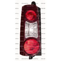 GRUP OTT POST. CORPO NERO SX PEUGEOT RANCH PARTNER 2008- VERS. 2P