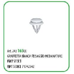 4 PZ - FISSAGGIO MODANATURE FIAT SEDICI 71742342 ( 71270Z )