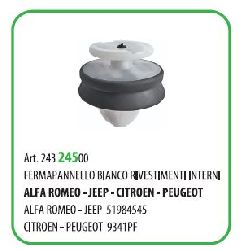 10 PZ - FERMA PANNELLI PEUGEOT 9341PF ( 55288 )