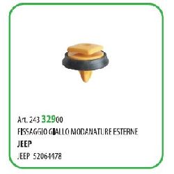 10 PZ - FISSAGGIO MODANATURE JEEP 52064478 ( 50170S )
