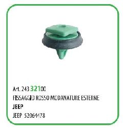 100 PZ - FISSAGGIO MODANATURE NISSAN - JEEP 52064478 ( 55274Z )