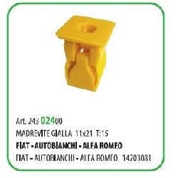 100 PZ - RIVESTIMENTO INTERNO PARAURTI ? MM 11 VITE 5.5 FIAT ( 57143 )