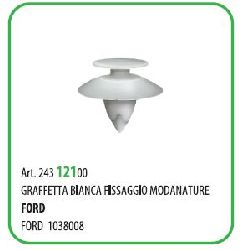 50 PZ - GRAFFETTA FISSAGGIO MODANATURE FORD 1038008 ( 55127Z )