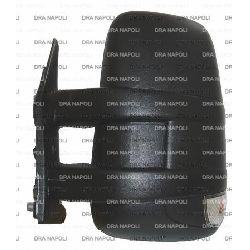 RETROV MAN BR. CORTO C\FAN. INTEG. SX IVECO DAILY 2006- CAL NERA