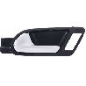 MANIGLIA APRIP INT ANT DX NERA C/LEVA ARG VW TIGUAN 2007-2015 C/FORO PULS