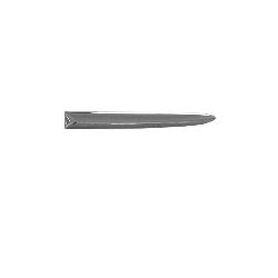 BAFFO SUPERIORE CROMATO SX PARAURTI ANT FIAT 500 / 500C 2007-2015 ISAM