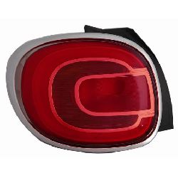 GRUPPO OTT POST. DX FIAT 500L 2012- / 500L 2017- CORNICE SATINATA MOD. TREKKING DX
