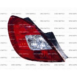 GRUPPO OTTICO POST. BIANCO-ROS SO SX OPEL CORSA 2011- VERSIONE 5 PORTE