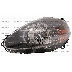 FARO H4 PRED. PER REG. ELETT. DX FIAT GRANDE PUNTO 2005 PAR NERA