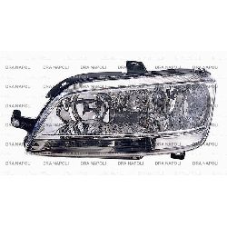 FARO H7/H1 S.FENDI. PRED . REG. ELETICA DX FIAT MULTIPLA 2004-BIANCO