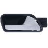 MANIGLIA APRIP INT ANT DX VW. CADDY 2003-2010 NERA C/LEVA CR SAT