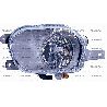 FEND H1 SX VOLVO XC90 2004-