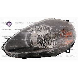 FARO H4 PRED. PER REG. ELETT. DX FIAT GRANDE PUNTO 2005 PAR GRIGIO SCURA - MOD. 06/2008-