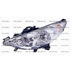 FARO H7-H7-H1 C/FEND. PR ED. PER REG. EL. DX PEUGEOT 207 2006-