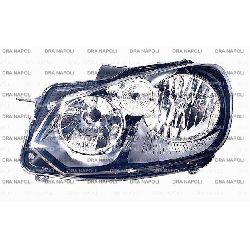 FARO H7-H15 CON MOTOR. ELETT. SX VW GOLF VI 2008- PAR NERA - MOD. HELLA