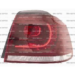 FAN POST. ESTERNO B-RO SSO A LED SX VW GOLF VI 2008- MOD GTI R