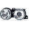 FARO H1 BMW 320 87-89 DX C/C