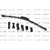 SPAZZOLA TERGI FLAT PLUS 430 MM 17" C/9 ATTACCHI