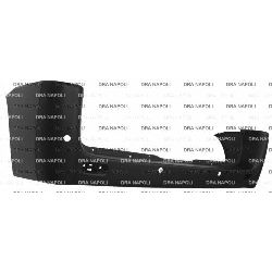 PARAURTI POST. C/PRIMER PARZIALE C/FORI SENS. CITROEN JUMPY 2007- PASSO CORTO POLIPLAST UGU 100.11222-100.16222