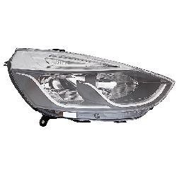 FARO RENAULT CLIO 2016 C/MOTORE PARAB. NERA PROFILI INTERNI CROMATI SX