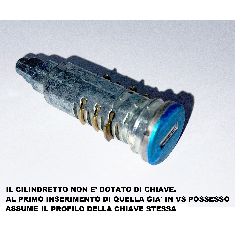 CILINDRETTO SERRAT. PORTA S/CHIAVE FIAT PANDA 2003- / PANDA 2012- / DOBLO 2000-2010 / PUNTO 1999-2010