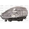 FARO H4 CON MOT.EL.DX FIAT GRANDE PUNTO EVO 2009- / PUNTO 2012- PAR NERA