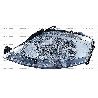 FARO H1/H7 PRED. REG EL SX CITROEN C3 2002-2009