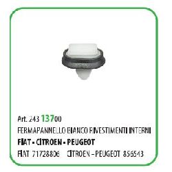 100 PZ - GRAFFETTE FISSAGGIO MODANATURE PEUGEOT 856543 (55238Z)