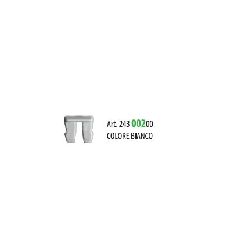 100 PZ - FISSAGGIO TARGA BIANCO UNIVERSALE 33124