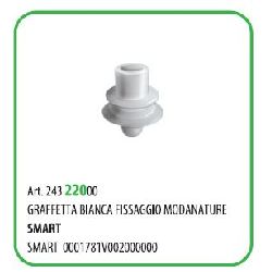 100 PZ - GRAFFETTA FISSAGGIO MODANATURE SMART-MERCEDES 55204T 