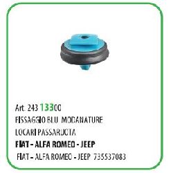 100 PZ - FISSAGGIO MODANATURE BLU FIAT 735537083 55226Z 