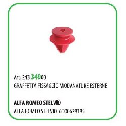 50 PZ - FISSAGGIO MODANATURE ESTERNE A.R. 6000628195 57326S 