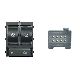 BLOC COMAN GRIGIO ANT SX ALZAV DX + SX C/BL PORTE (LOGO FURGONE) 8 PIN RETR NON RIB. ELETTRI CITROEN JUMPER 06- / FIAT DUCATO 2