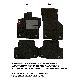 SERIE TAPPETI SAGOMATI MOQUETTE (4 PZ) C/TAPPI X SKODA CITIGO 2012-