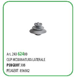 100 PZ - FISSAGGIO MODANATURE LATERALI PEUGEOT OEM 856562 ( 55259Z )