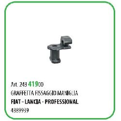 50 PZ - GRAFFETTA FISSAGGIO MANIGLIA FIAT - LANCIA - PROFESSIONAL 4389939 ( 72200 )