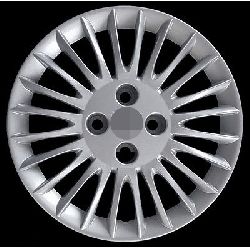 COPPE RUOTA LANCIA Y-2006- 14" C/L VECCHIO ( NERO C/BANDIERINA )