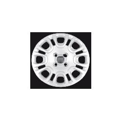 COPPA RUOTA FIAT PANDA EASY 2012- 14'' CLASSICHE C/L ROSSO